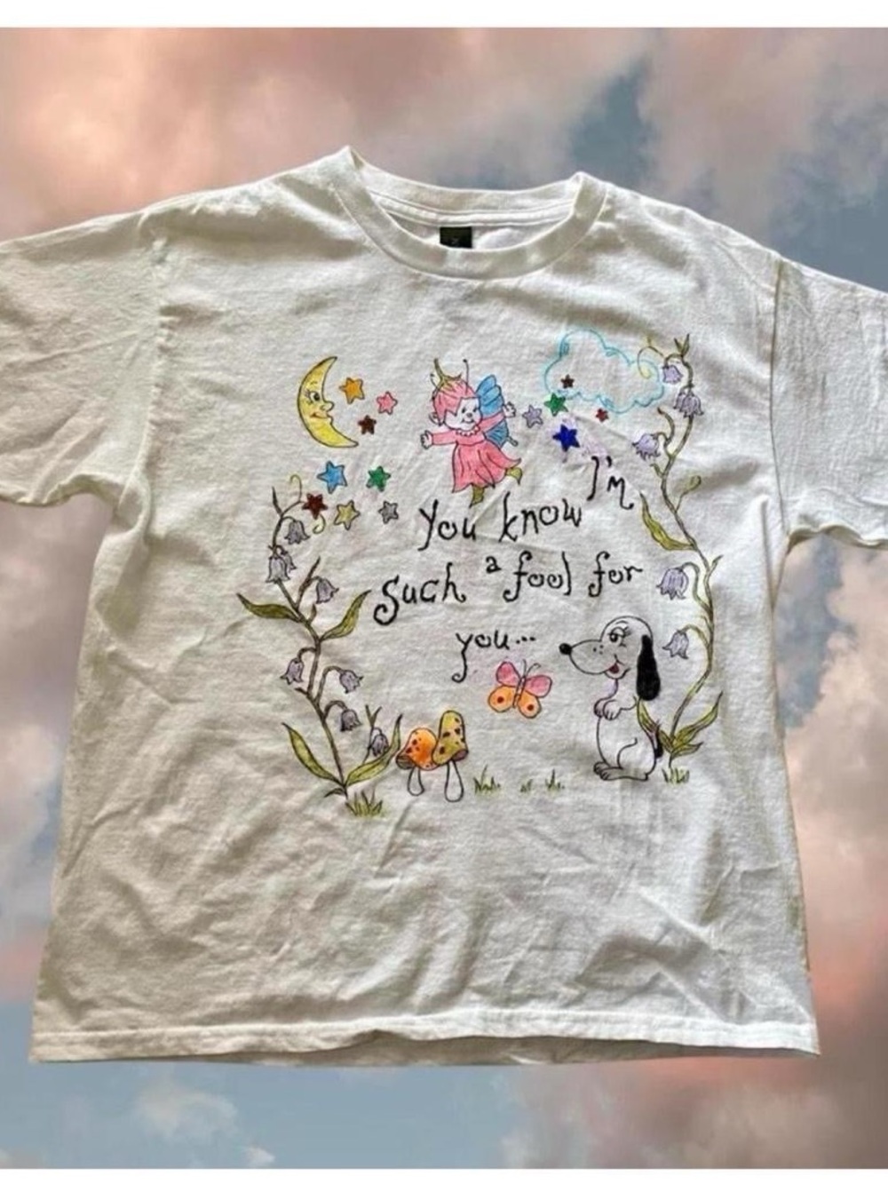 The Linger hand drawn tee